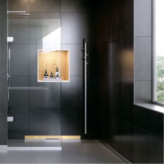 Душевой лоток Berges Wall 092056 пристенный 60см золото